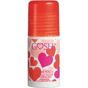 Дезодорант-ролл GOSH I Love You! 75 мл — антиперспирант роликовый, без спирта (5701278118101)