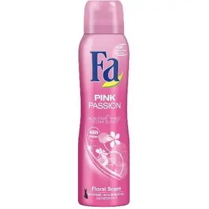 Dezodorants aerosols Fa Pink Passion 150 ml — antiperspirants ar aromātu aizsardzību