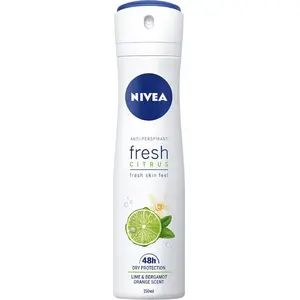 Дезодорант-спрей Nivea Fresh Citrus 48h для женщин, 150 мл