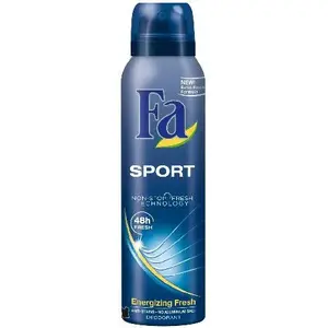 Dezodorants-sūknis Fa Men Sport 150 ml — Fa aerosols vīriešiem 150 ml
