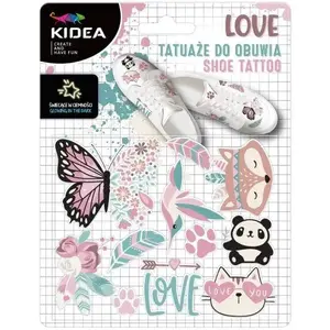 Derform shoe decal TATUAZ DO OBUWIA SWIEC W CIEMN LOVE 140x175