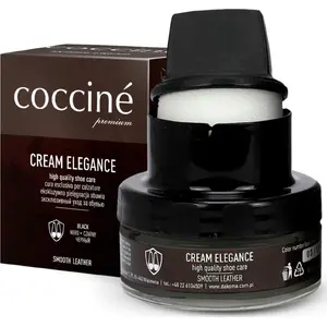 Leather Shoe Paste Cream Lahti Pro Coccine Elegance Czar 50 ml — shoe polish, color restoration