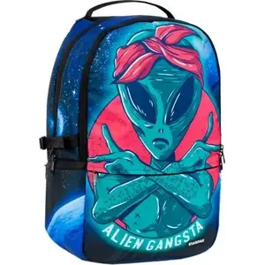 Skolas mugursoma STARPAK Alien Gangsta zila (modelis ALIEN1 20)