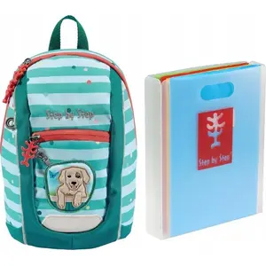 Backpack step by step Kiga Mini Dog Lucky by step by step — children's kindergarten backpack
