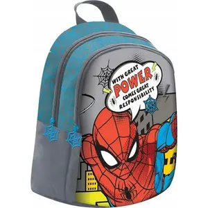 Skolas mugursoma Beniamin Spider-Man pelēka — bērnu mugursoma, modelis 378440