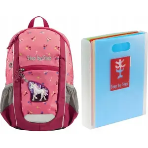 Backpack step by step Kiga Maxi Little Unicorn Nuala by step by step — school backpack, model 001388980000