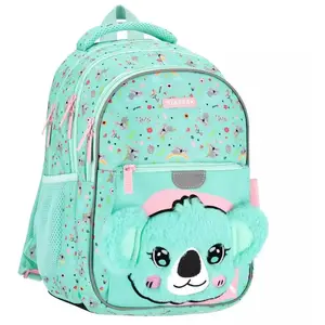 Mugursoma STARPAK Koala Plush STK-15 PB — skolas mugursoma ar plīša detaļu, modelis STK PLE487