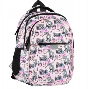 Mugursoma STARPAK PLECAK MUSIC STK-15 PB 1/12 — skolas/mūzikas mugursoma, modelis STK PLE508