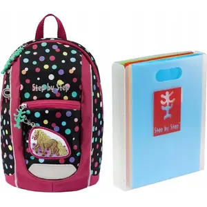 Backpack step by step Kiga Mini Pony Lotta — step by step — children's preschool backpack