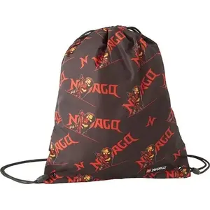 Mugursoma maisiņš LEGO Ninjago Gymsack 10034-2302 no LEGO, melns, viena izmēra