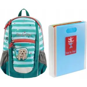 Mugursoma step by step Kiga Maxi Dog Lucky no step by step — bērnu skolas mugursoma