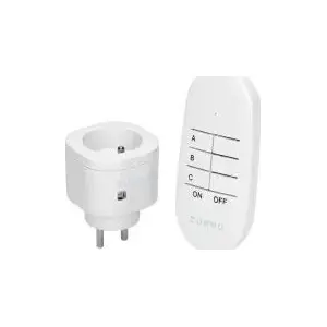 Wireless Mini Socket with Remote 1+1 ORNO ON-GB-461 — remote-controlled outlet set