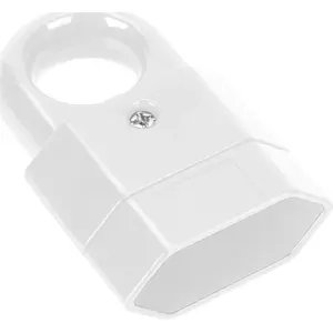 Sienas kontaktligzda ORNO OR-AE-13181/W EURO plakana 10A balta
