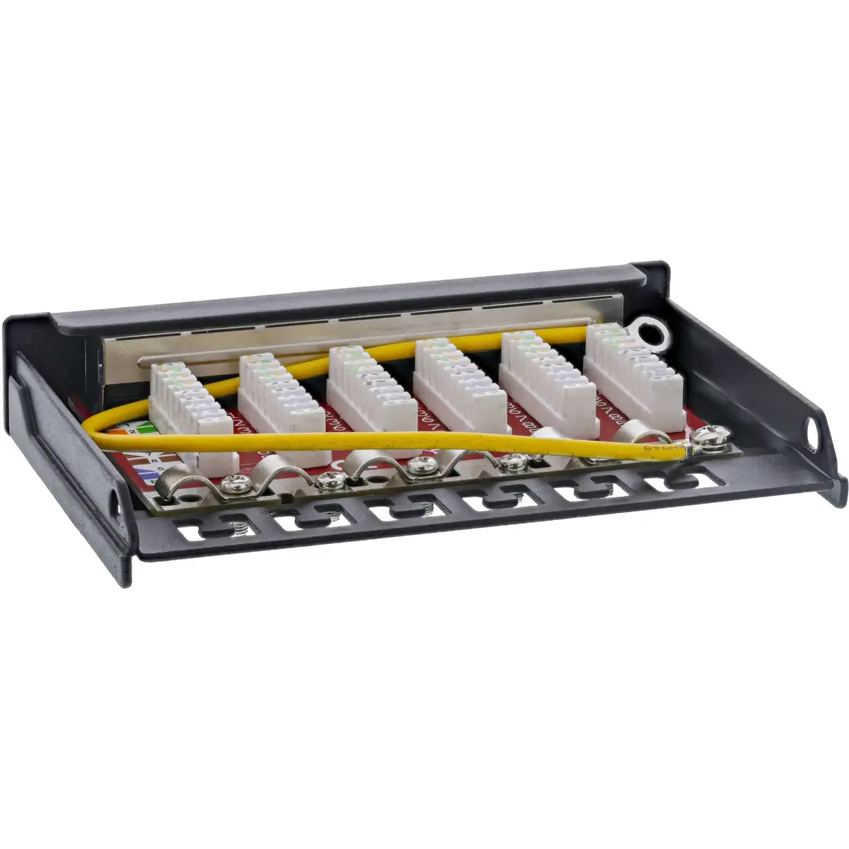 EFB Elektronik Patch panel Cat.6A 0.5U 6‑port 76816B Photo 4