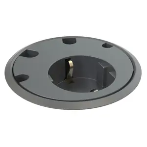 Barošanas sadales bloks Kondator 935-PD11 ar 1 Type F kontaktligzdu, kabelis 1.25 m, melns