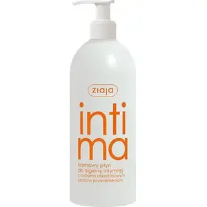 Крем-пенка для интимной гигиены Ziaja Intima с аскорбиновой кислотой 500 мл