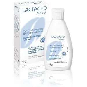 Intimate hygiene solution Lactacyd Plus 200 ml — gynecological wash for sensitive areas