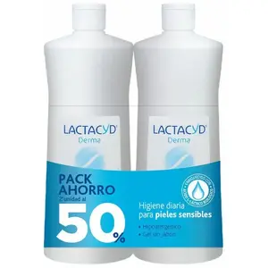 Bath protective gel Lactacyd Derma 2 x 1 L for sensitive skin