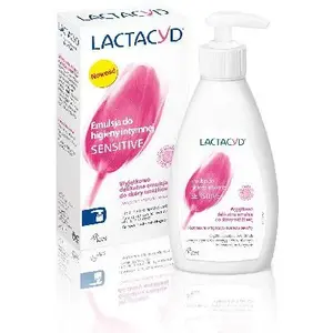 Intīmās higiēnas emulsija Lactacyd Sensitive ar pumpi 200 ml