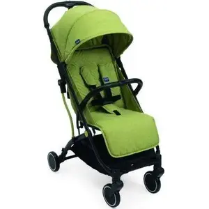 Коляска CHICCO TrolleyMe Lime — компактная прогулочная коляска, лёгкая складная