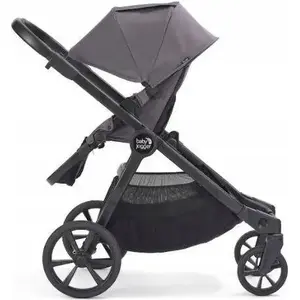 Stroller baby jogger City Select 2 — Radiant Slate — modular, multi‑position carry, single-to-double conversion