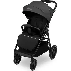 Коляска Caretero Jimbo — прогулочная складная коляска, чёрная
