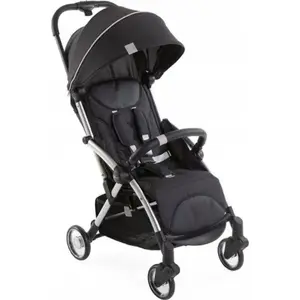 Ratiņi CHICCO Goody Plus Re-Lux Black — viegli bērnu rati, kompakts saliekums