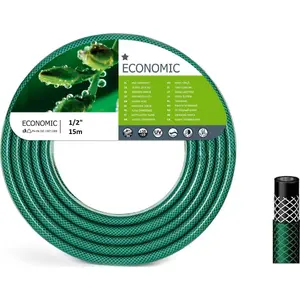 Садовый шланг Cellfast Economic 15 м ø1/2" — модель 10-004, для полива