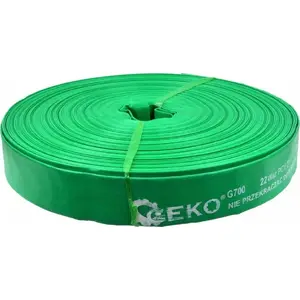 Garden irrigation PVC hose GEKO 2" (50 mm) 100 m, green, 2 bar, odorless