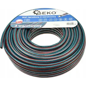 Садовый шланг GEKO 4-слойный 1/2" 50 м G73785
