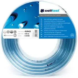 Садовый шланг Cellfast 8 мм x 50 м незабронированный общего назначения (20-423)