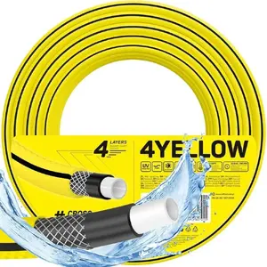 Садовый шланг Cellfast 4YELLOW 1/2" 30 м — шланг для полива, модель CEN-81945