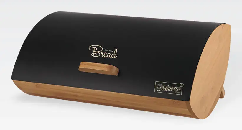 Feel-Maestro MR-1775-BLACK bread box Photo 2