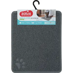 Litter Tray Mat for Cat ZOLUX 37x45 cm, Grey