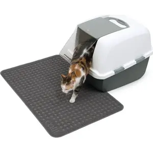 Litter Mat Catit L 60 x 90 cm — Catit Cat Litter Mat, Model CH-3668
