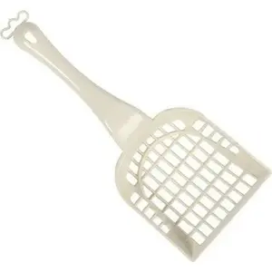 Лопатка EBI Zen белая с крупными отверстиями 26 x 10,5 x 4 см