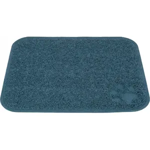 Litter Mat Trixie TX-40369 PVC 37×45 cm blue
