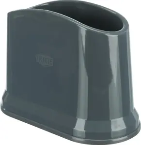 Trixie dog/cat litter box accessory TX-40476, grey plastic/TPR, 210×150×110 mm