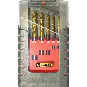 Tap Set FANAR ZESTAW GWINTOWNIKOW CZP-8 800X C R40 HSSE TiN