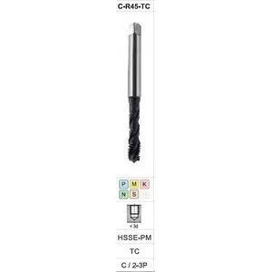 Метчик FANAR M12 DIN-376C R45 6H HSSE-PM S‑NC TiCN