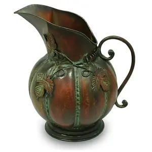 Carafe / Jug / Bottle Art-Pol 56363 — Metal, Copper finish, 300×220×320 mm