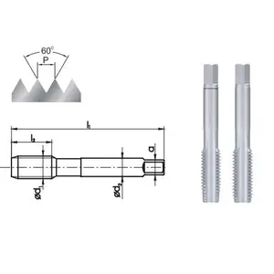 Hand Tap Set FANAR M8x1, 2 pieces (thread size M8×1)
