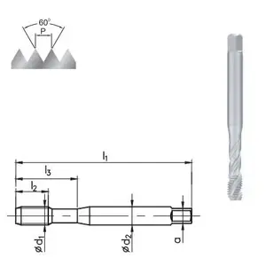 Машинная метчик FANAR M10 C2-511101-0100 — метрический метчик M10