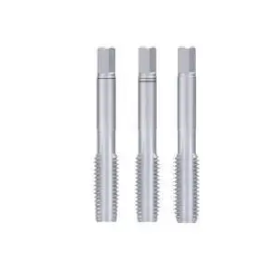 Hand Tap Set FANAR M2.5, 3 pieces — manual threading taps for M2.5 threads