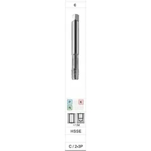 Метчик FANAR GWINTOWNIK NPT 3/4"-14 DIN-374C HSSE 800, трубная резьба справа