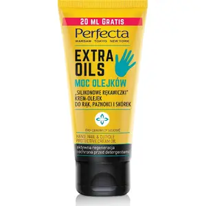 Hand Cream-Oil Perfecta Extra Oils "Silikonowe Rękawiczki" 80 ml