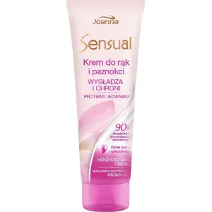Hand and Nail Cream Joanna Sensual 100 g — moisturizing and protective formula