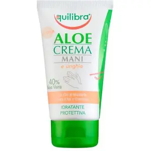 Hand and Nail Cream Equilibra Aloe 75 ml — moisturizing care for hands and nails