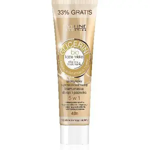 Hand cream Eveline Glicerini with goat milk 75 ml, nourishing and moisturizing