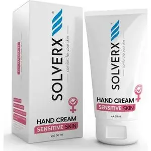 Крем для рук Solverx Sensitive Skin 50 мл — для чувствительной кожи, увлажнение и успокоение